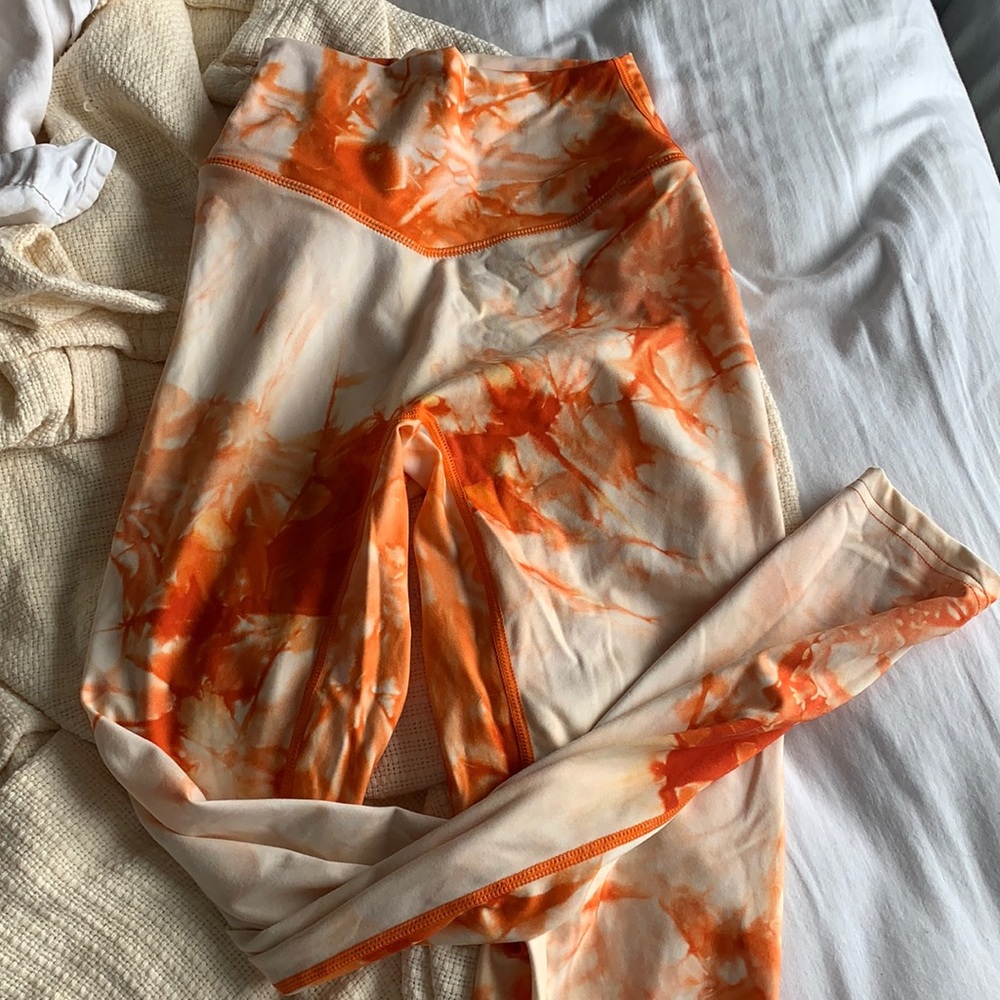 Tie dye mango legging